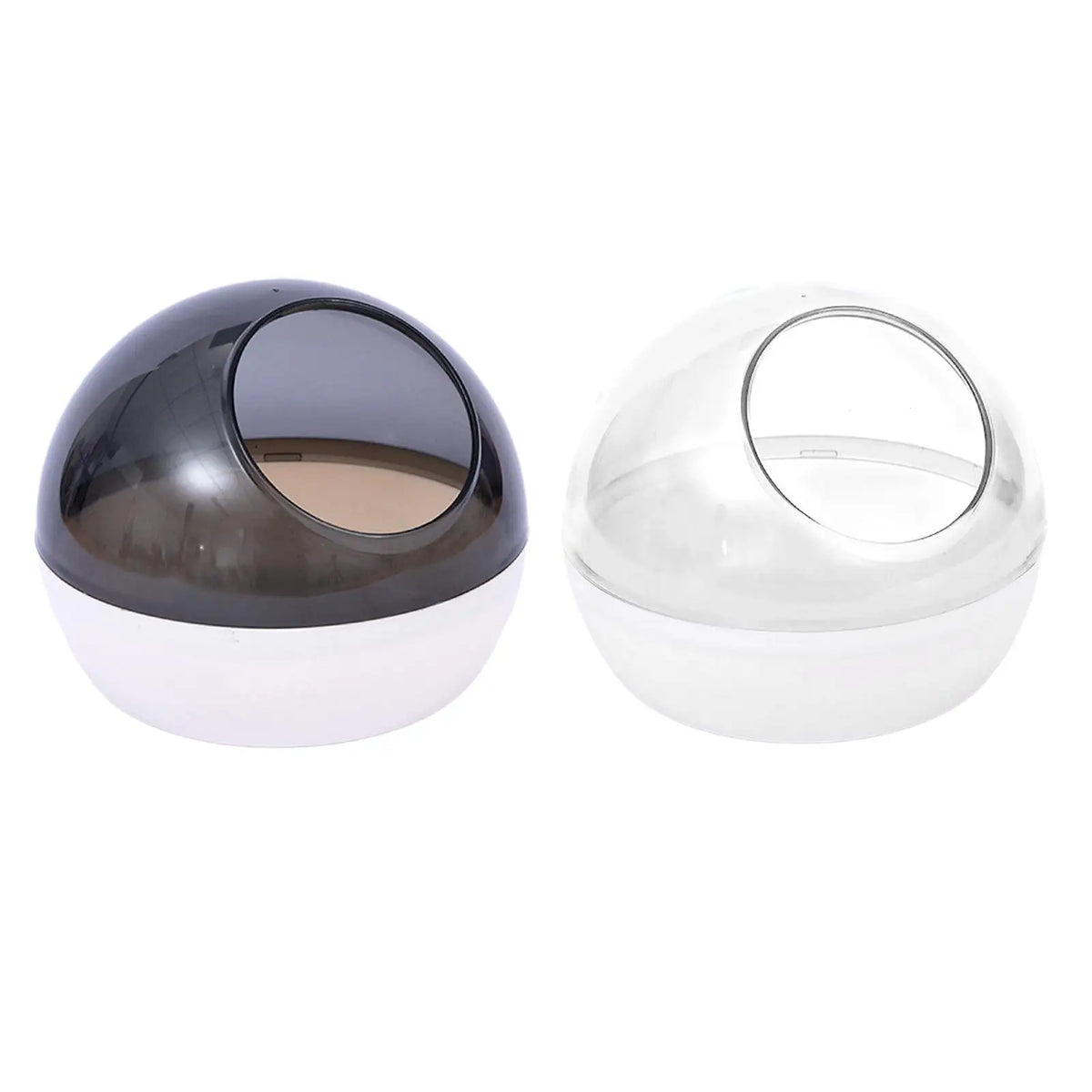 Transparent Hamster Sand Bath Box – Gerbil & Small Pet Tub