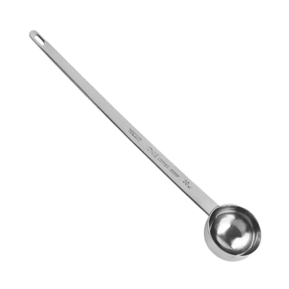 Stainless Steel Long Handle Coffee Measuring Scoop 5–30ml