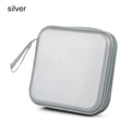 40-Disc Portable CD DVD Wallet Organizer Case | Hard Box