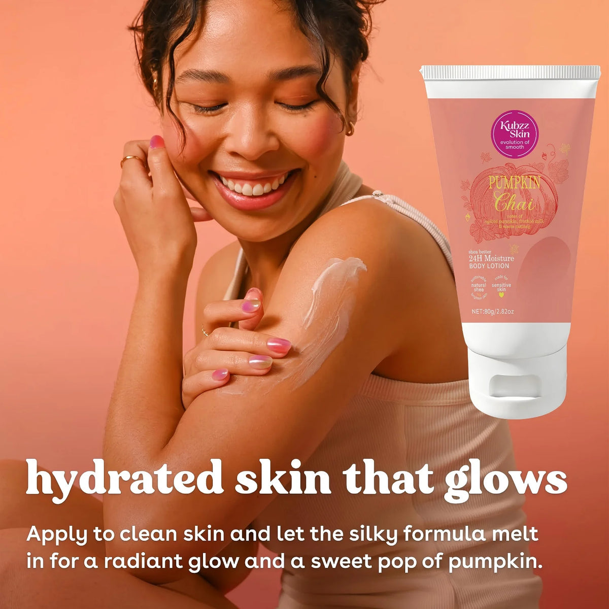 Pumpkin Body Lotion 80g – Shea Butter, Vitamin E & Glycerin