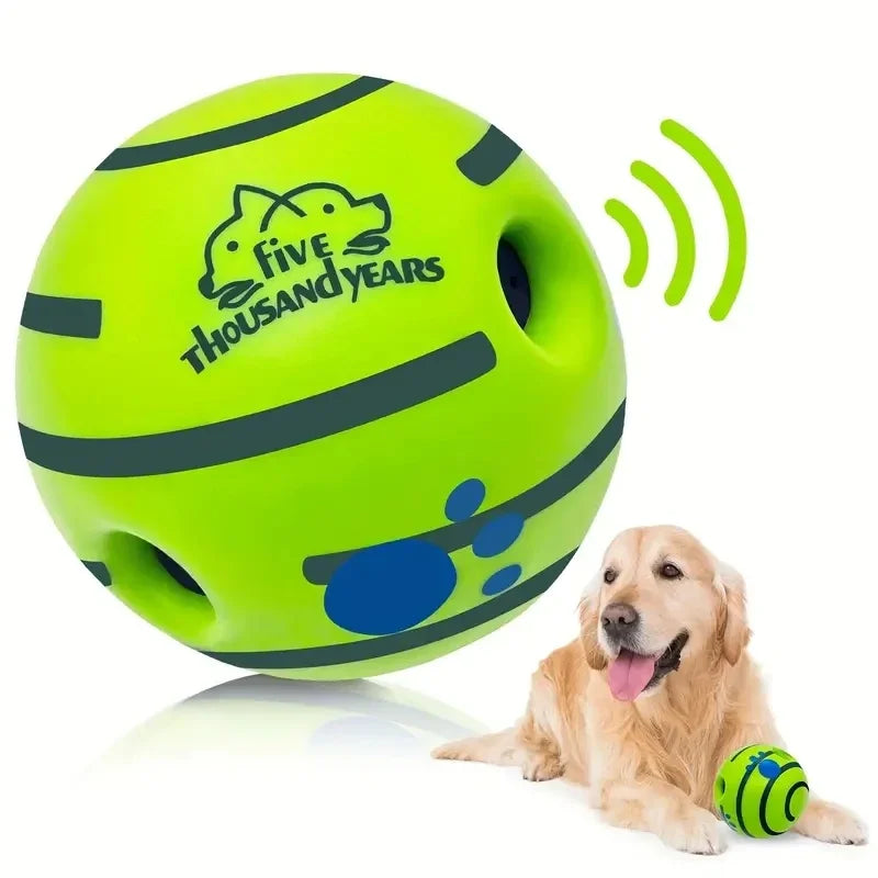 Interactive Giggle Ball – IQ Training & Mental Stimulation Dog Toy