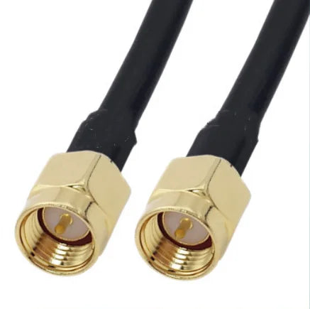 LMR-240 Coaxial Pigtail Jumper – SMA Male to Female Adapter