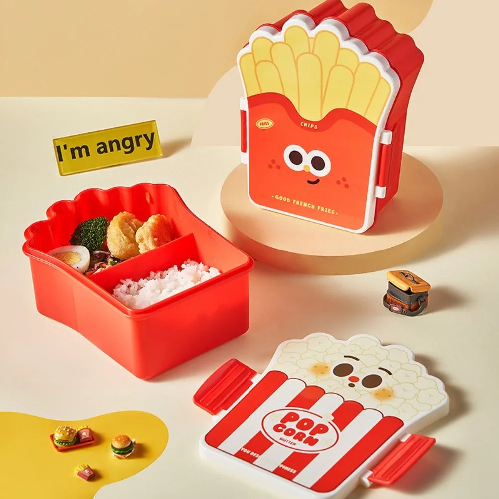 Cartoon Bento Box – Divided Leakproof Portable Lunch Box
