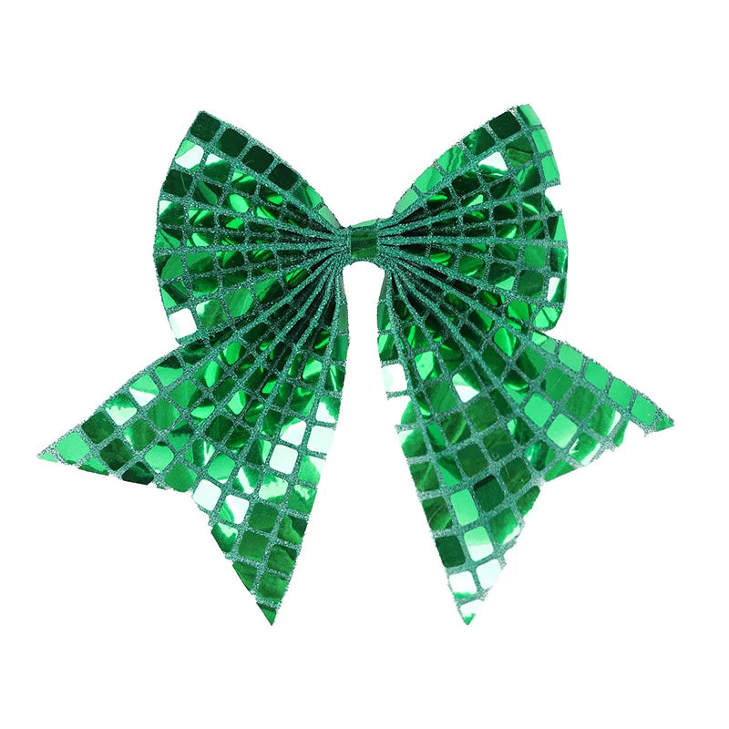 12-Pack Sequin Bow Hair Clips – Sparkly Duckbill Clips for Girls