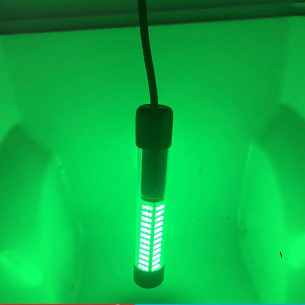 Underwater LED Fishing Light 180 LEDs IP68 – Green White Blue