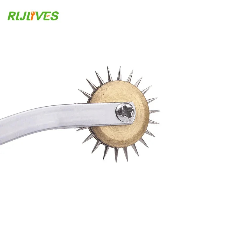 Stainless Steel Overstitch Wheel Leather Sewing Marking Tool