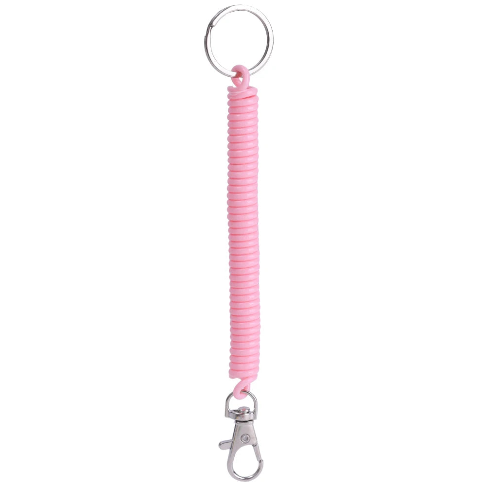 Retractable Spiral Keychain Strap – Anti-Lost Phone Lanyard