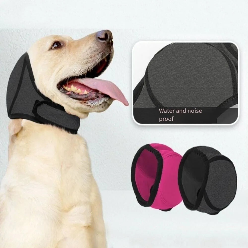 Dog Calming Earmuffs | Noise Reduction Waterproof Headcover