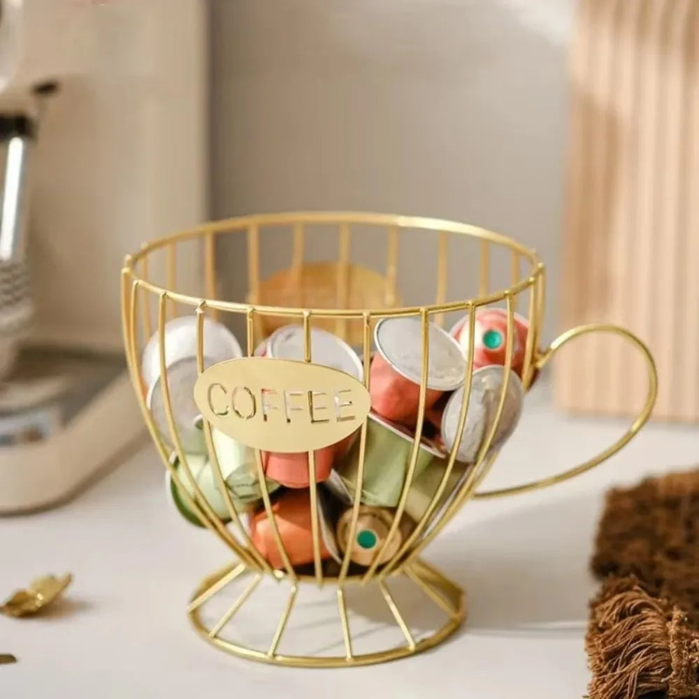 Large Capacity Coffee Pod Holder & Capsule Organizer