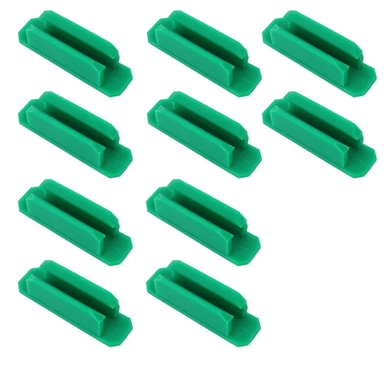 Self-Adhesive Silicone Pen Holder Clips for Desk & Laptop