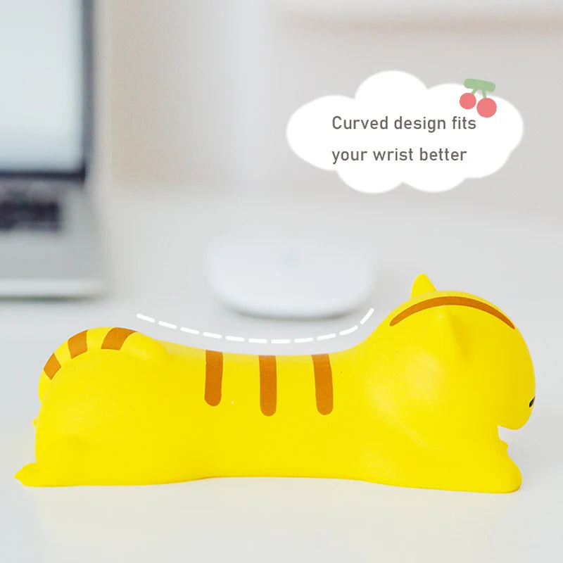 Kawaii Squishy Wrist Rest – Ergonomic Mouse Pad Support
