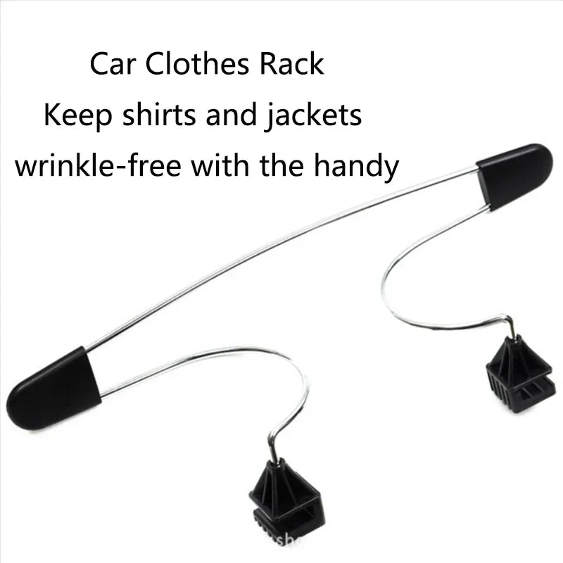 Car Seat Headrest Hanger – Metal Coat Hook for Vehicle