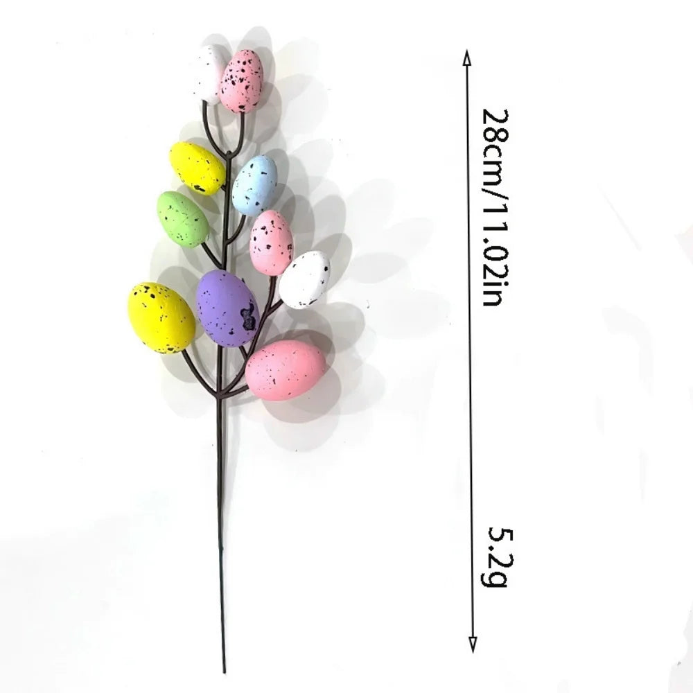 Easter Egg Branch with Rabbits – DIY Spring Flower Decor