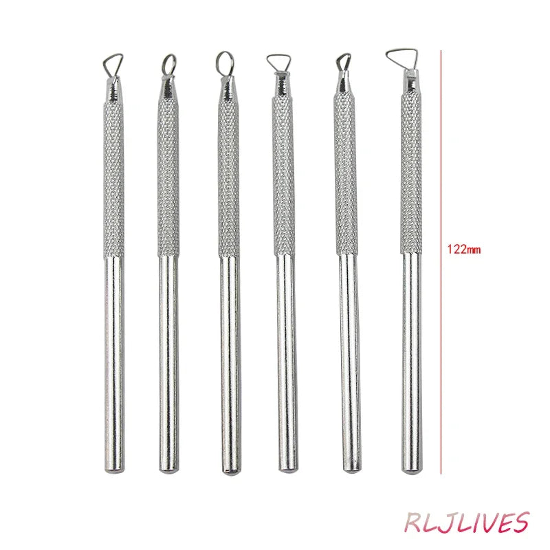 6-Piece Clay Sculpting & Pottery Modeling Tool Set – Aluminum