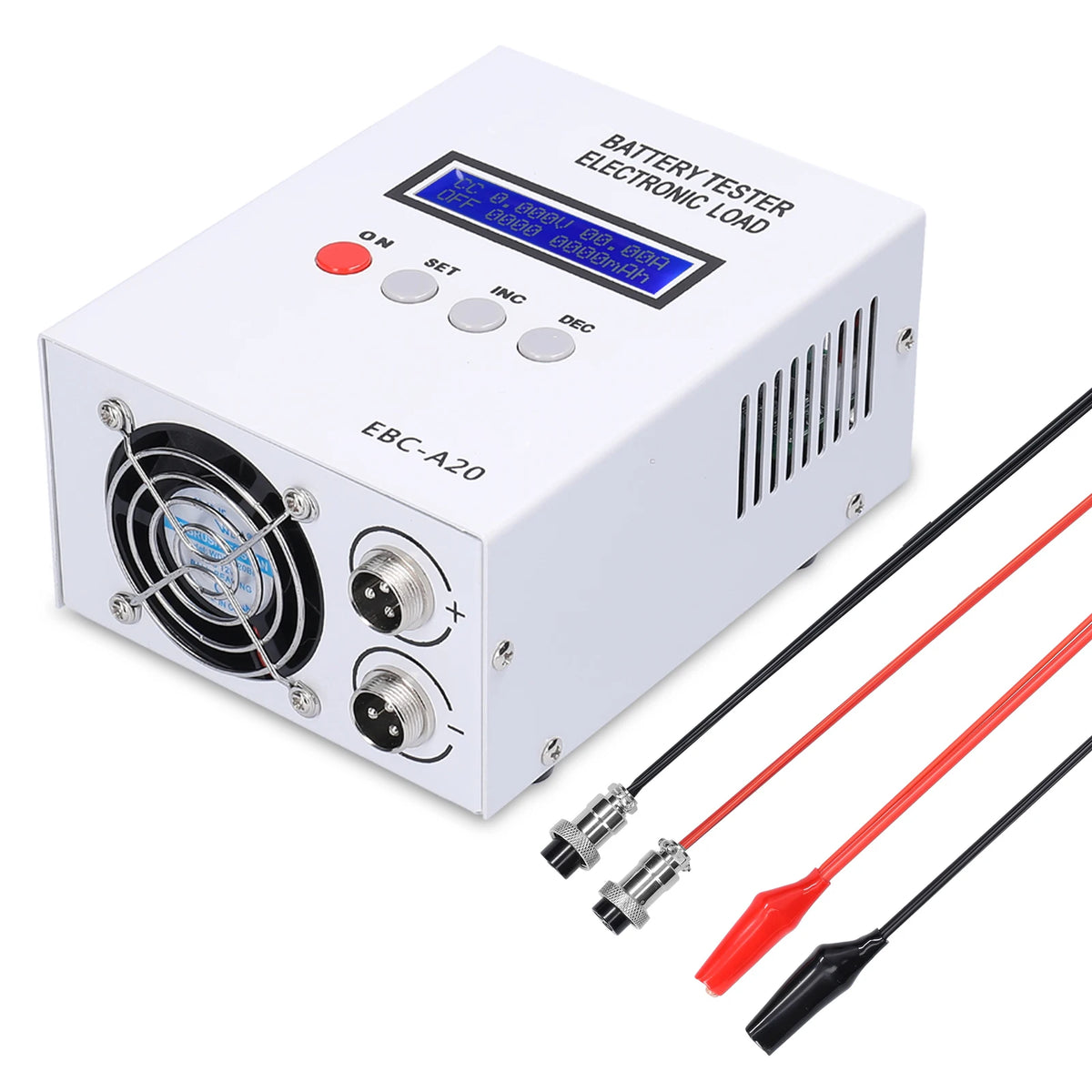EBC-A20 Battery Capacity Tester 30V 20A 85W – PC Control