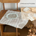 Floral Embroidered Lace Placemat – French Style Table Coaster