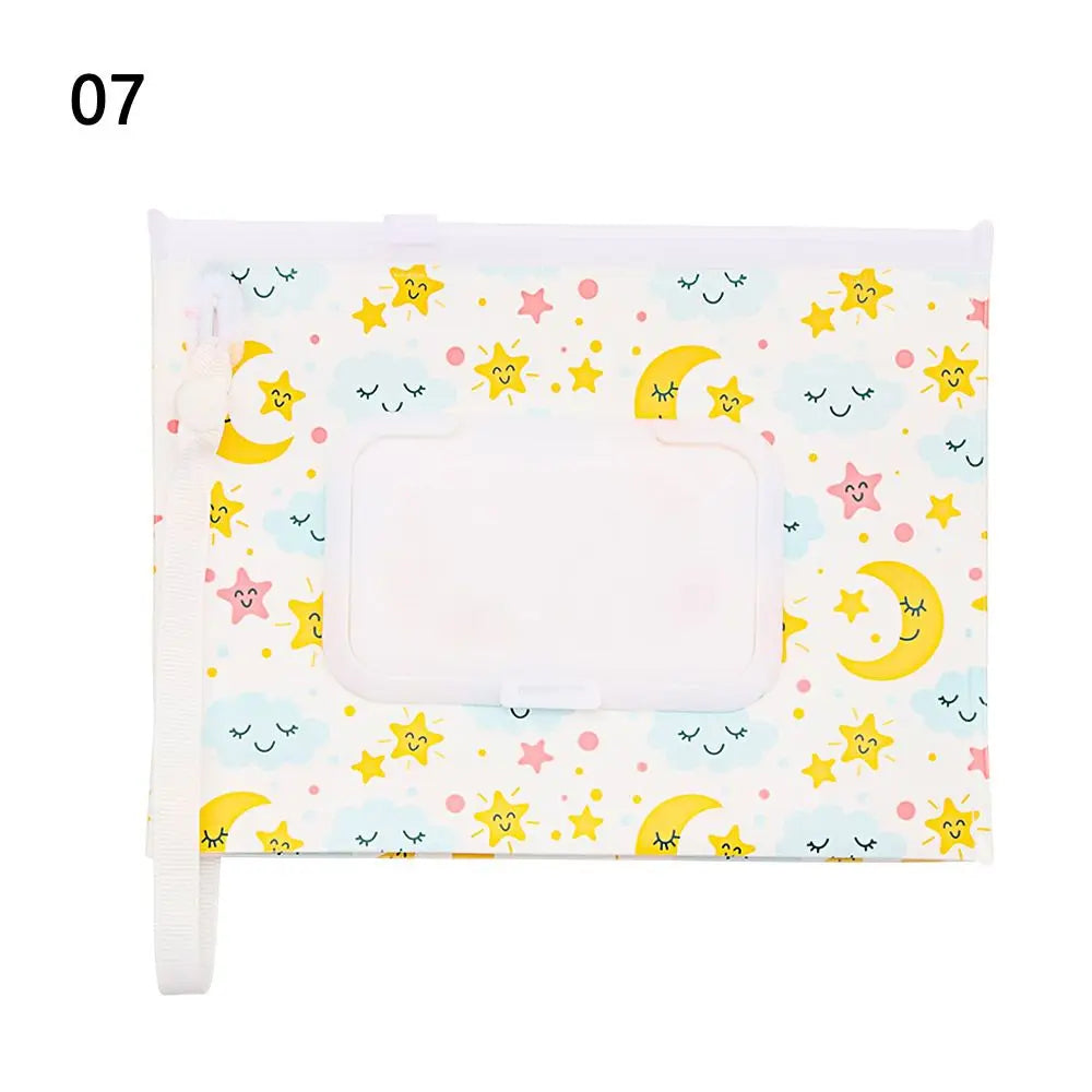 Portable Wet Wipes Bag | Hanging Tissue Case for Stroller