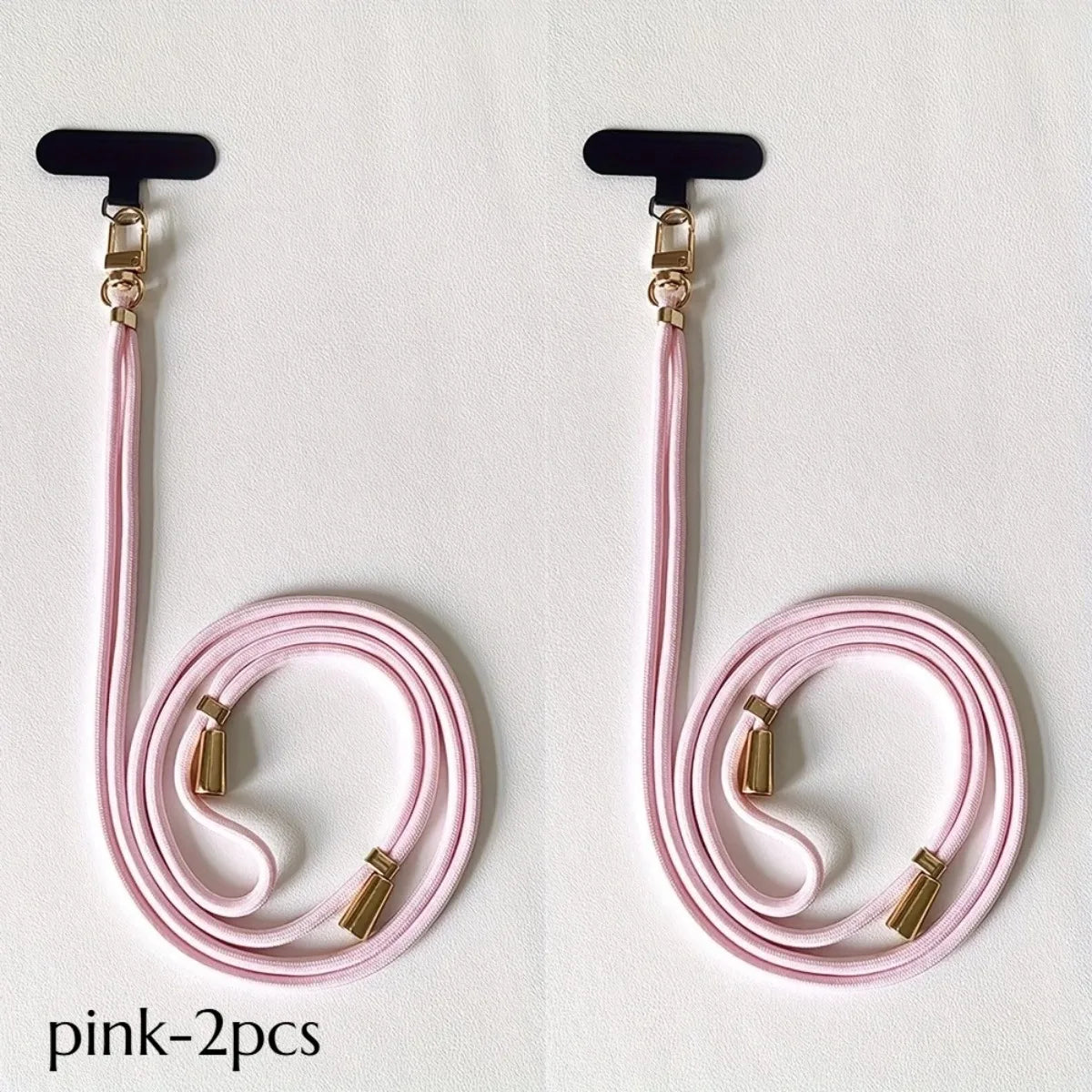 Adjustable Crossbody Phone Strap | Gold Buckle Multi-Color