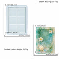 Silicone Rectangular Resin Tray Mold – DIY Casting & Crafts