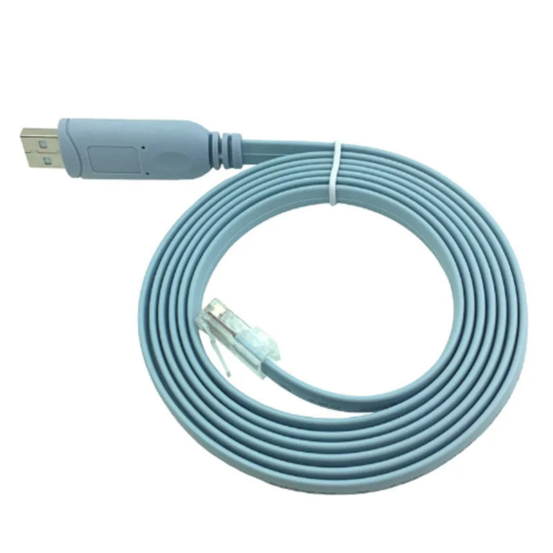 USB to RJ45 Console Cable RS232 Adapter for Cisco Huawei H3C