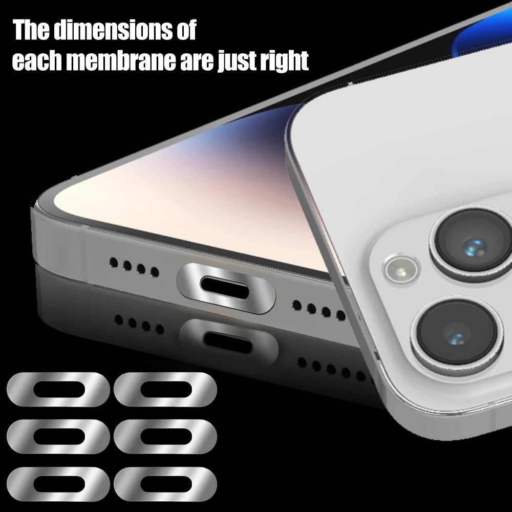 iPhone 15 Charging Port Metal Protection Sticker Film