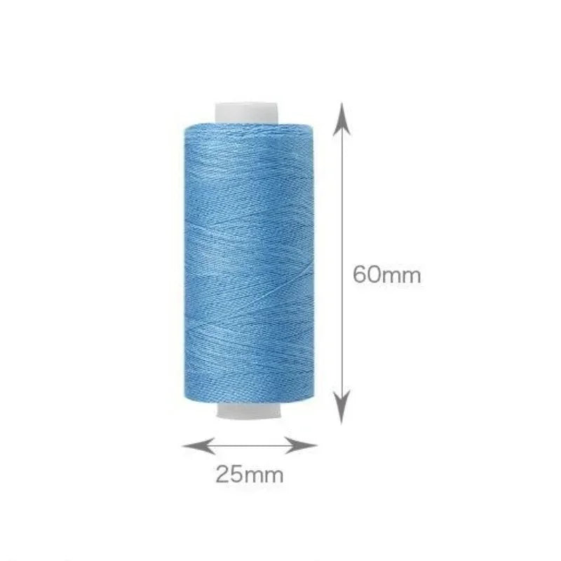 10-Roll Polyester 402 Sewing Thread Set – 400 Yards, DIY