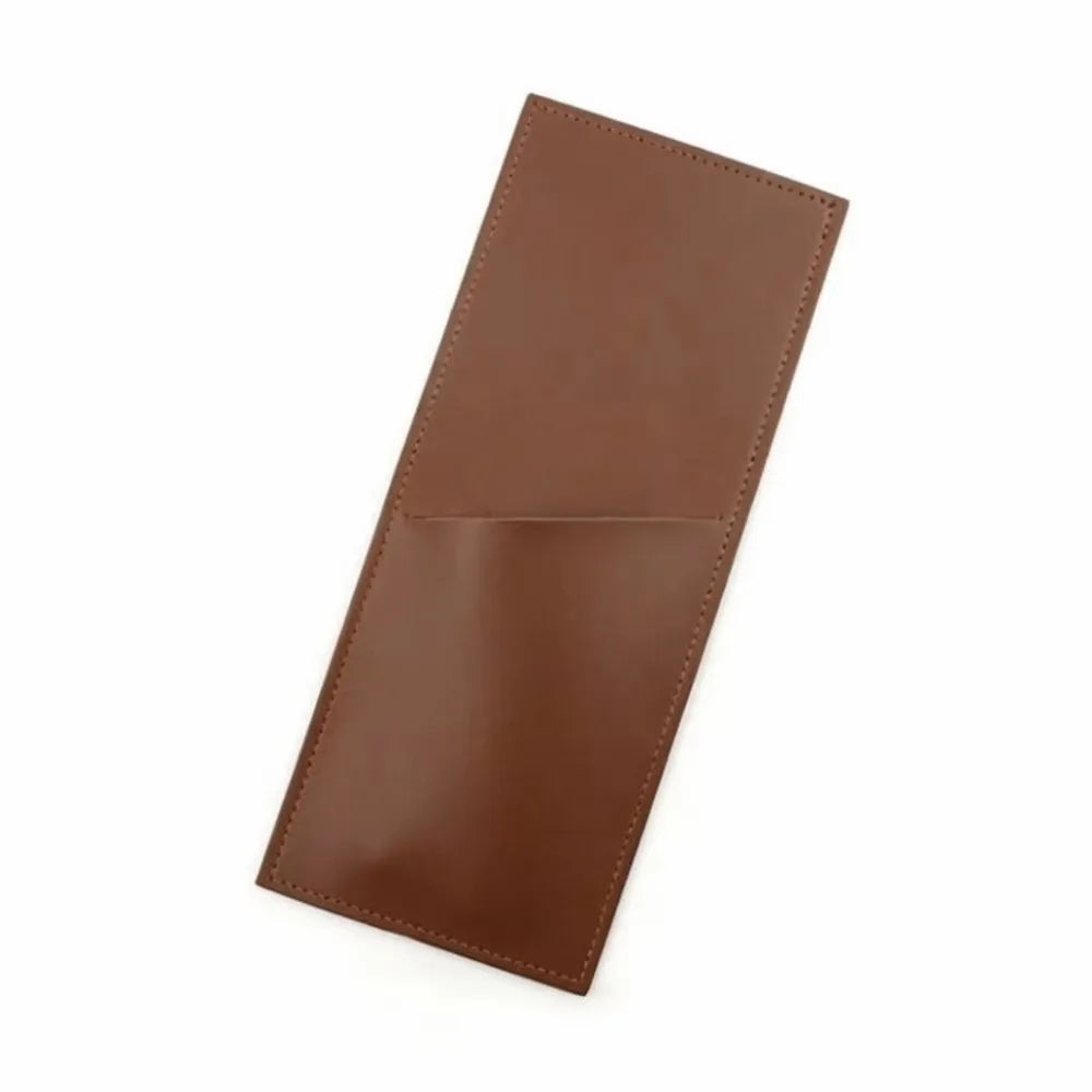 PU Leather Cutlery Pouch – Reusable Flatware Sleeve Holder