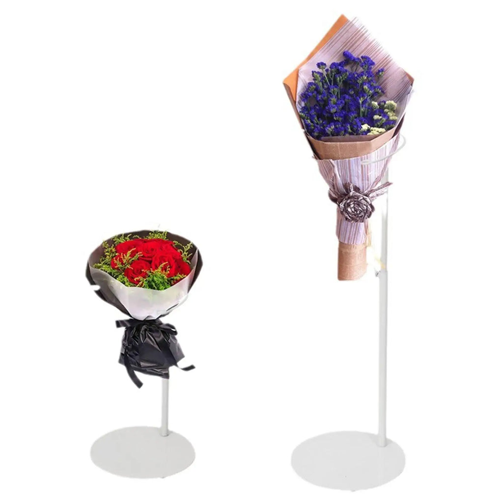 Iron Bouquet Display Stand – Adjustable Flower Holder