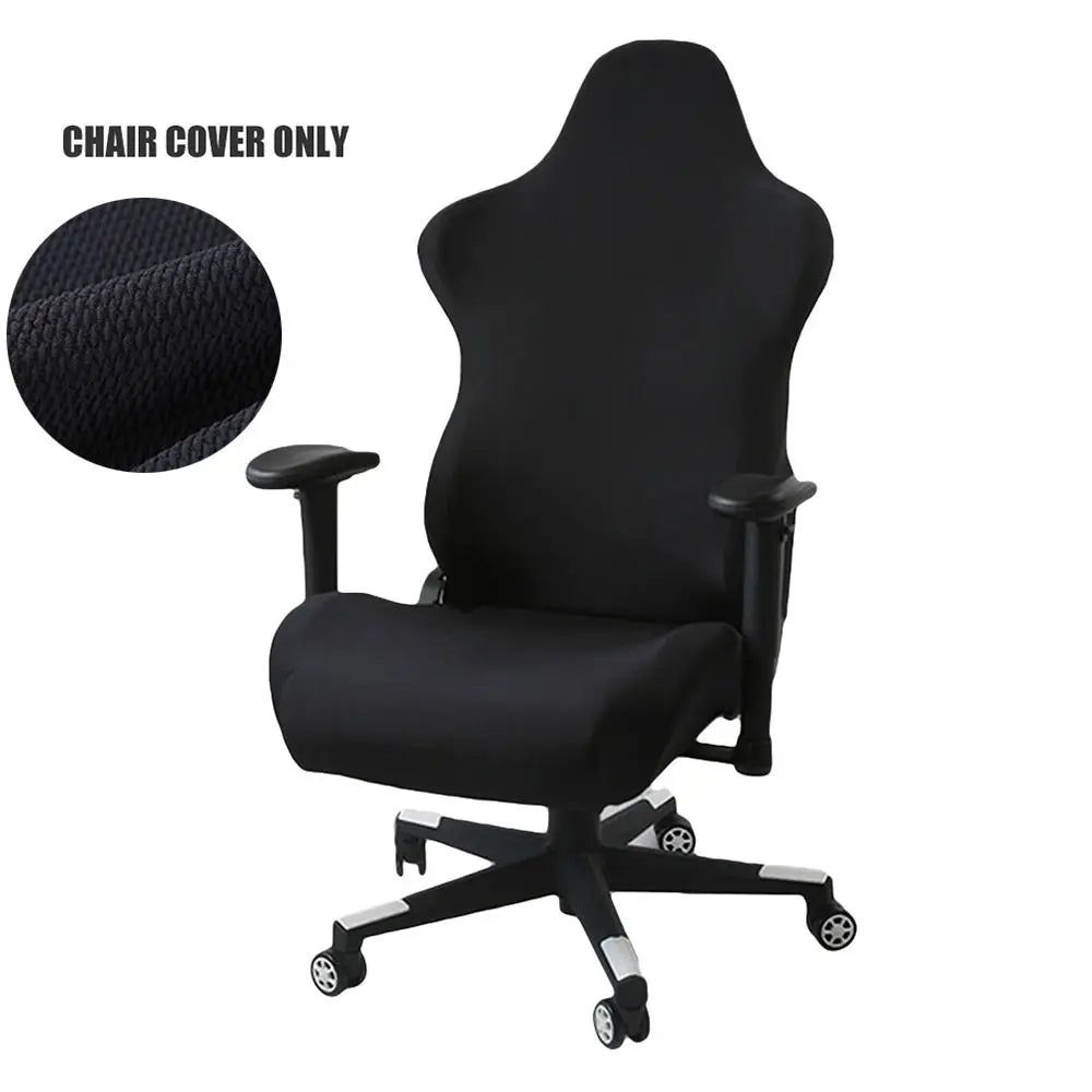 Stretch Fit Gaming Chair Cover – Embossed Polyester Slipcover