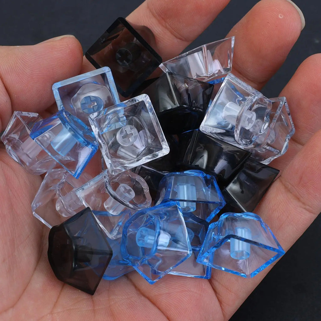 Cat Paw Transparent Keycaps – 5-Pack DIY Mechanical Keyboard