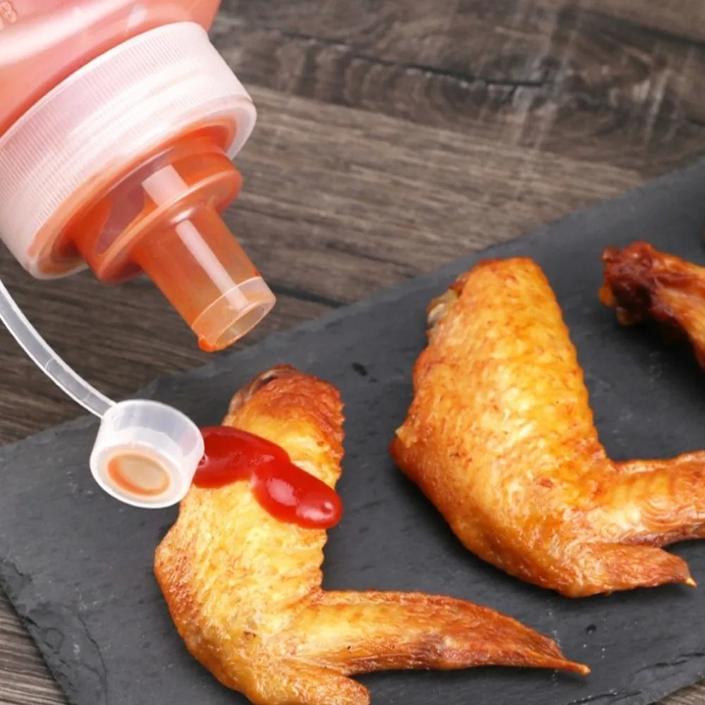 800/1000ml PE Squeeze Bottle – Leak-Proof Condiment Dispenser