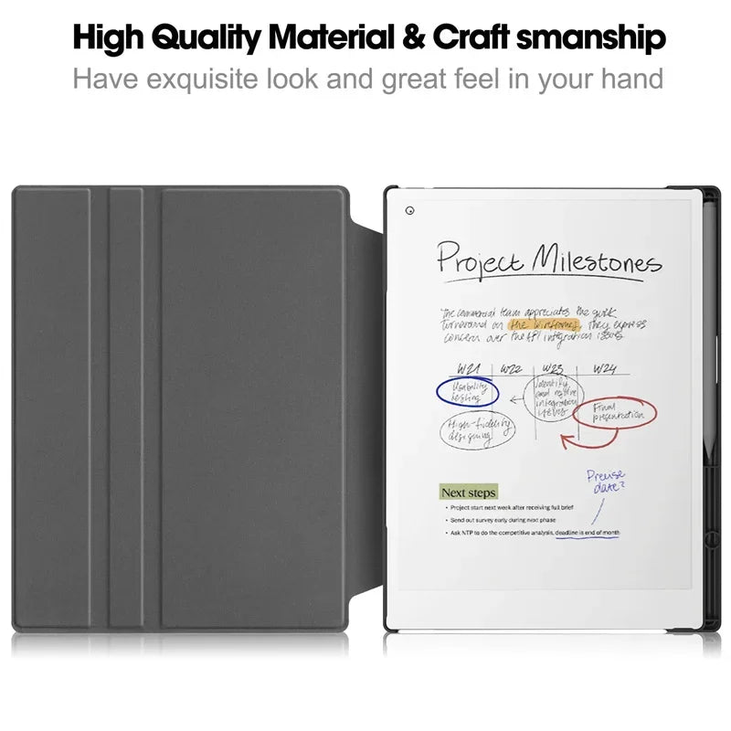 reMarkable Paper Pro 11.8" 360° Rotating Case & Pen Holder