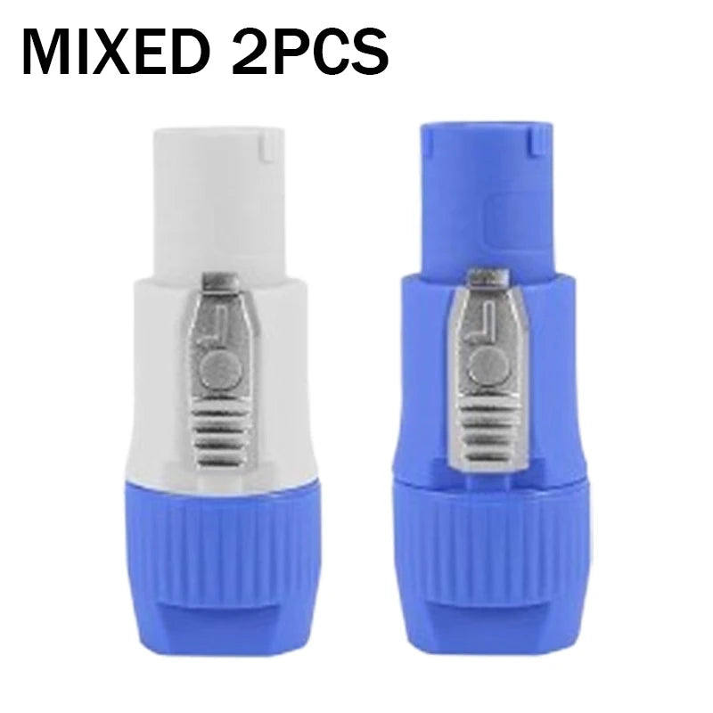 20A 250V 3-Pin Powercon Male Plug – Stage & Audio Adapter
