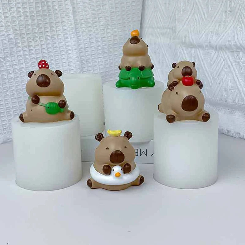 Capybara Silicone Mold – Jelly, Pudding & Baking Mould