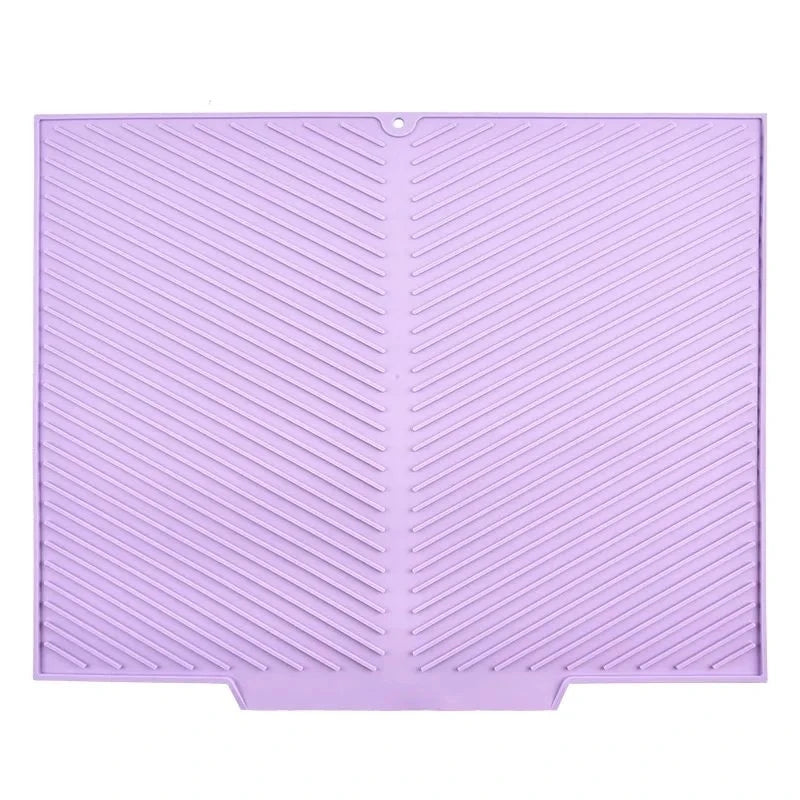 Food-Grade Silicone Dish Drying Mat – Heat-Resistant, Foldable
