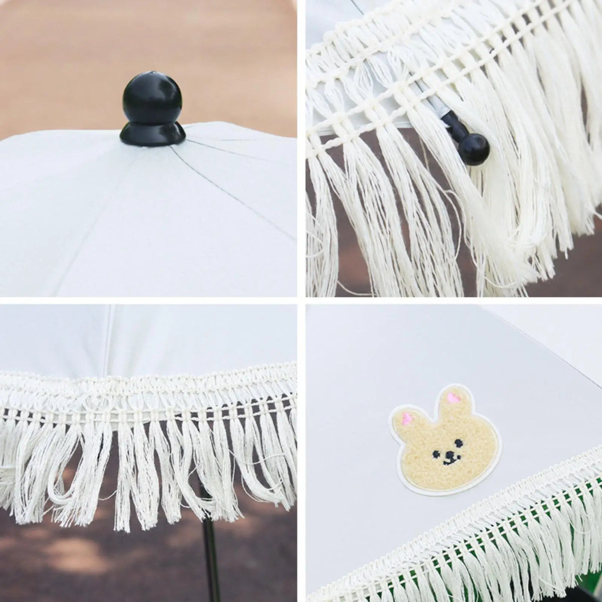 Baby Stroller Parasol Clip-On Sun & Rain Pram Umbrella