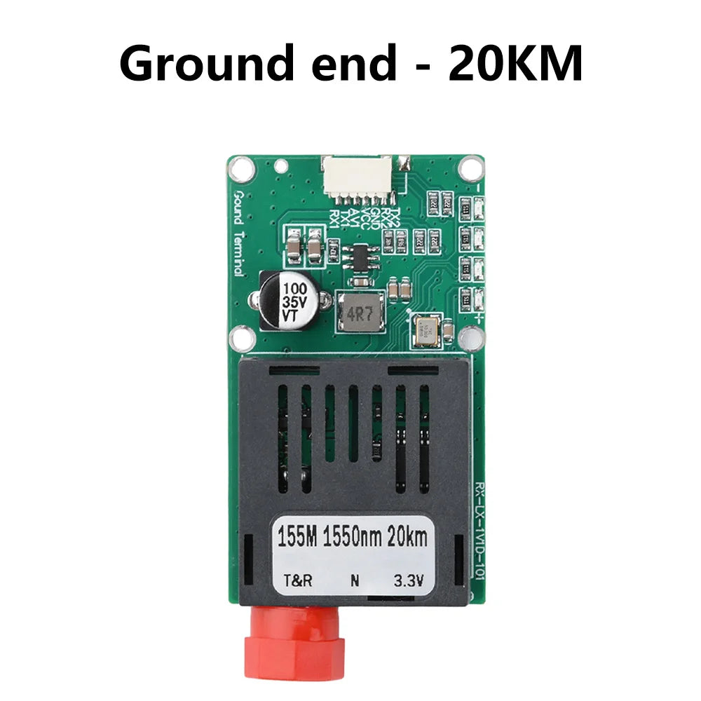 TTL Optical Transceiver Module DC 5.5–26V FC for Drones