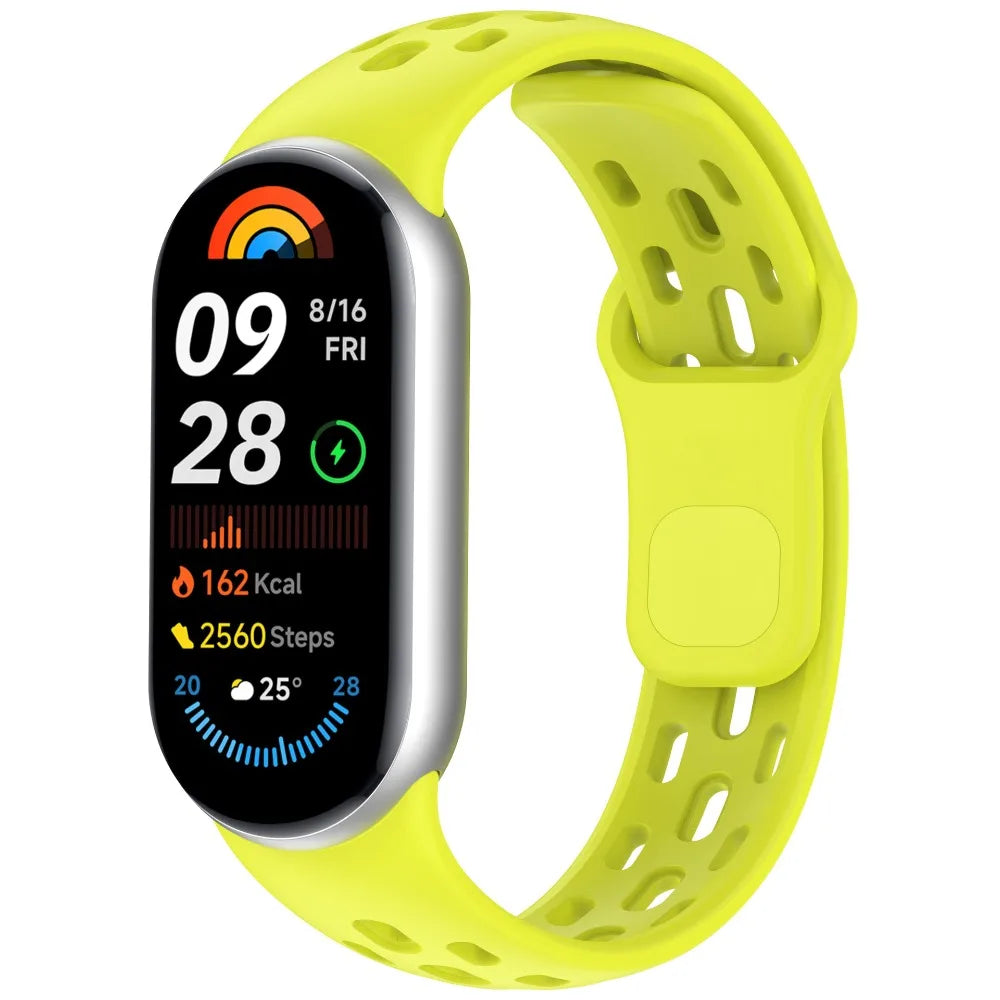 TPU Sport Band for Xiaomi Mi Band 8 9 10 – Breathable Strap
