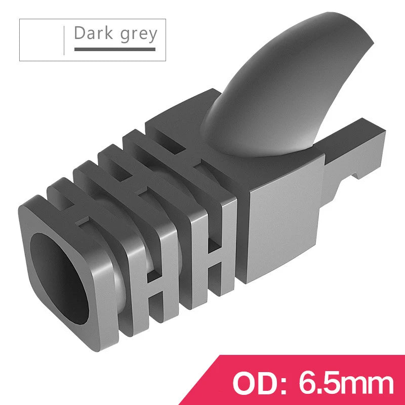 RJ45 CAT6 CAT5e Protective Caps – Multicolour 50/100 Pack