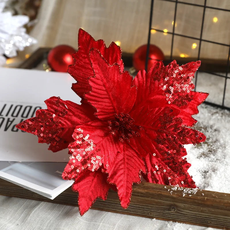 26cm Artificial Lily Flowers – Christmas & Wedding Décor