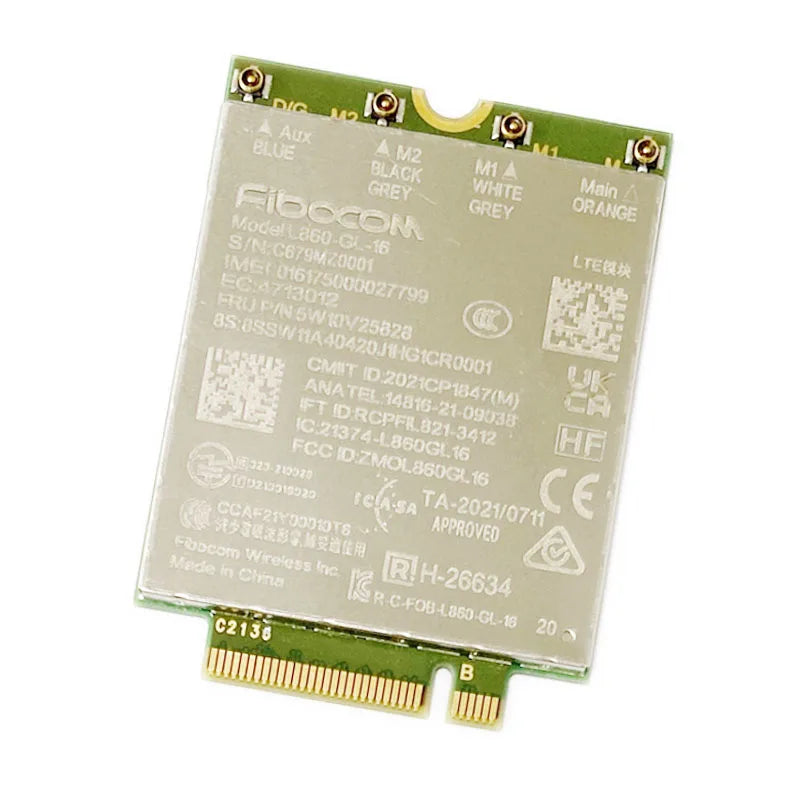 L860-GL-16 4G LTE M.2 Module for ThinkPad L13 L14 L15 P16 Z13