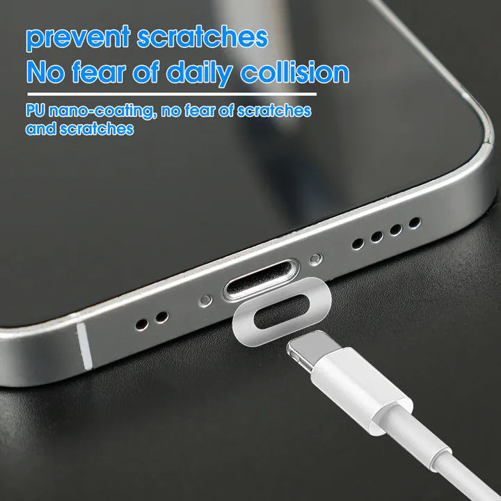 10-Pack Charging Port Protective Film – iOS, Type-C, Micro USB