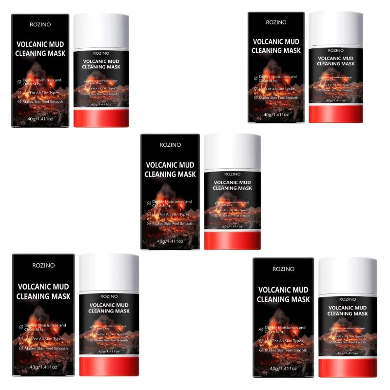 ROZINO Volcanic Mud Cleansing Mask Stick | Oil Control