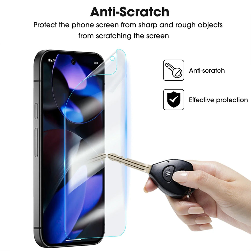 Google Pixel 9A Hydrogel Screen Protector – Full Coverage Film