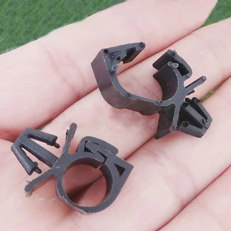 10-Piece Car Wiring Harness Fastener Cable Tie Clips