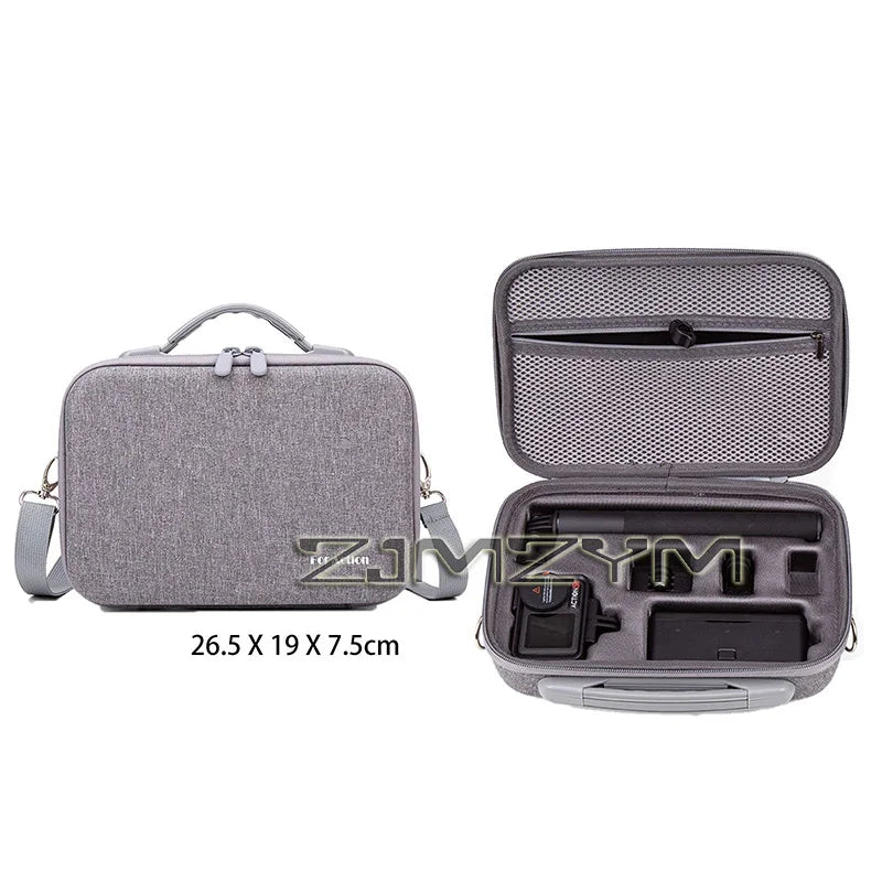 Waterproof Shoulder Bag for DJI Action 5 Pro & Drone Gear