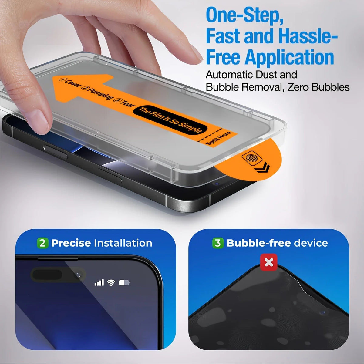 Tempered Glass Screen Protector Poco X8 Pro F8 Ultra – Dust-Free