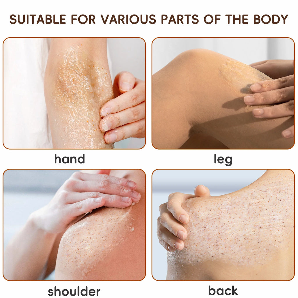 Shea Butter Exfoliating Scrub – Aloe, Coconut & Sucrase