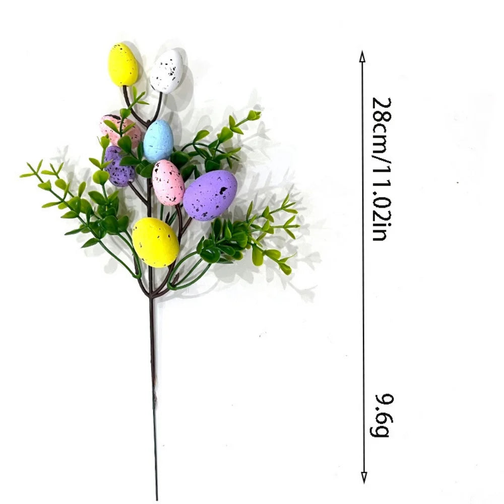 Easter Egg Branch with Rabbits – DIY Spring Flower Decor