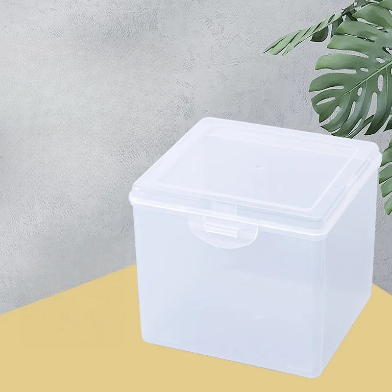 Transparent Flip Storage Box – Photocard & Card Organizer